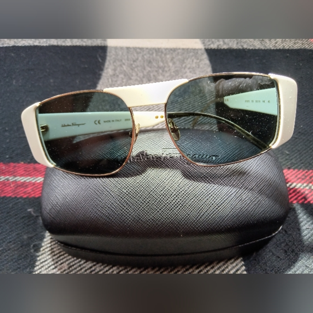 Salvatore Ferragamo Sunglasses #SF267S Gold